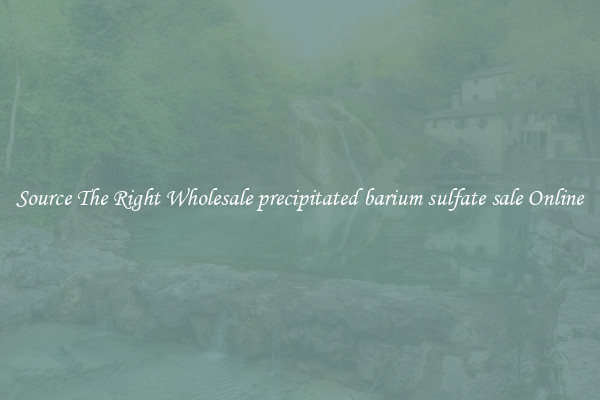 Source The Right Wholesale precipitated barium sulfate sale Online